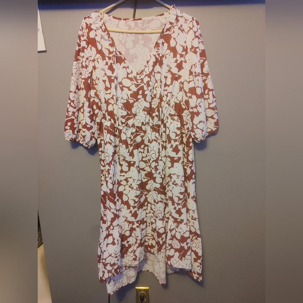 2 for $25 Floral V-Neck Dress
